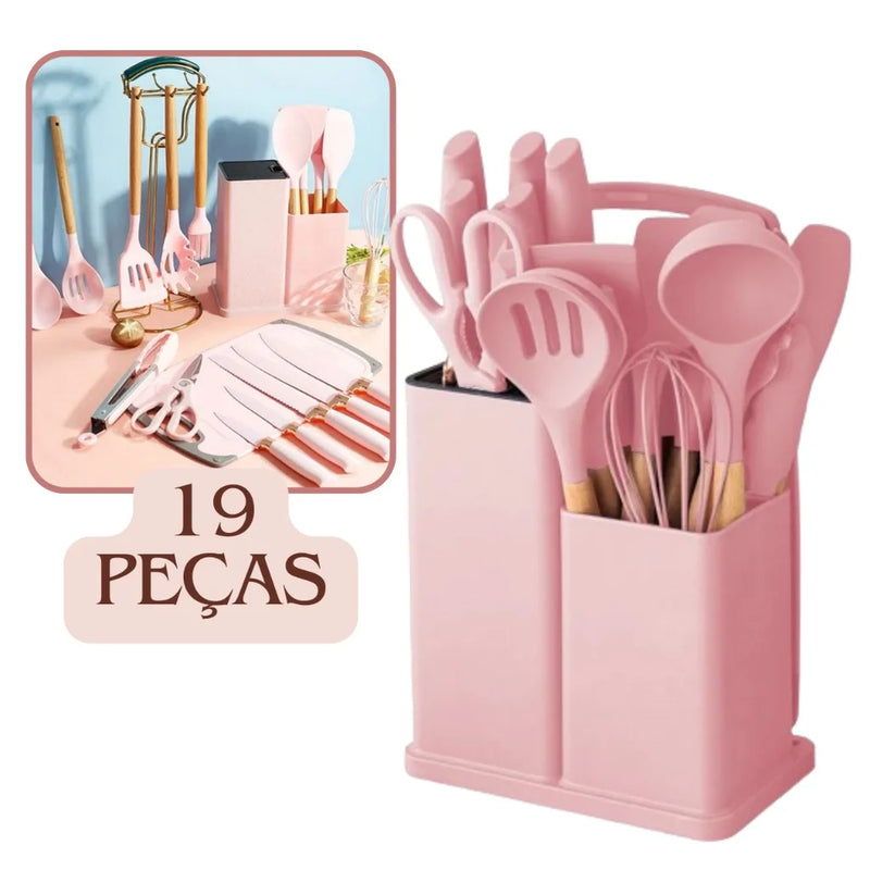 Kit Completo de Utensílios - 19 Peças