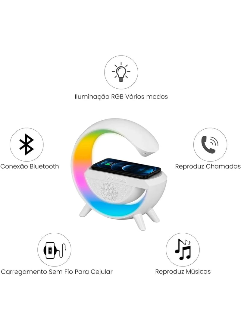 Caixa De Som Bluetooth G  Luminária