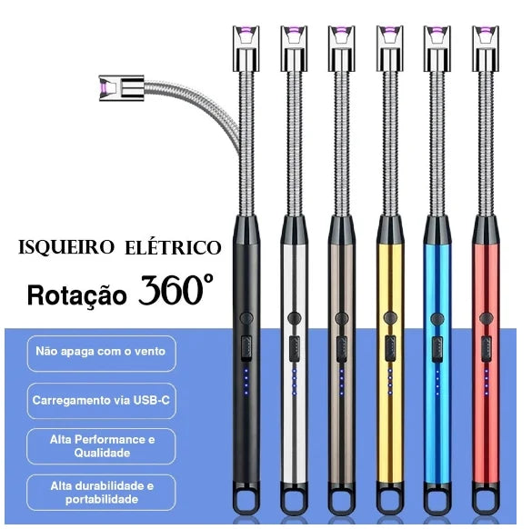 Isqueiro Recarregável USB