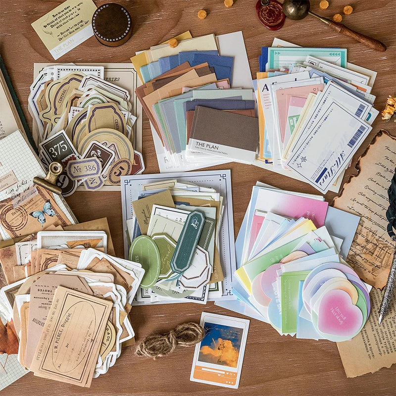 Bloco de notas decorativo Vintage Notes Collection Series