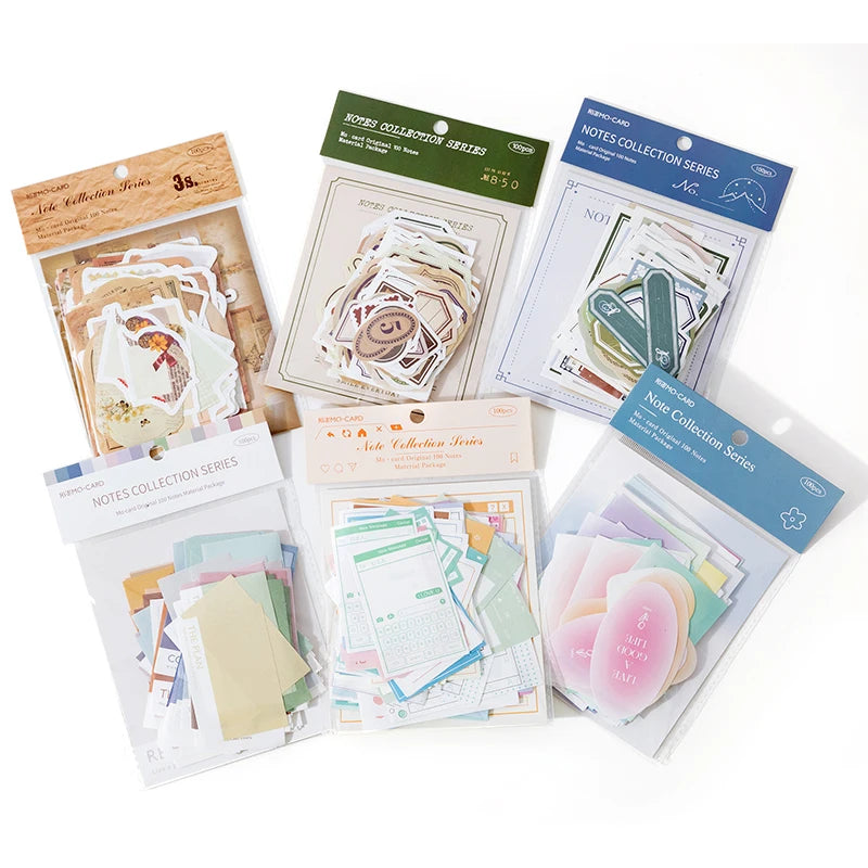 Bloco de notas decorativo Vintage Notes Collection Series