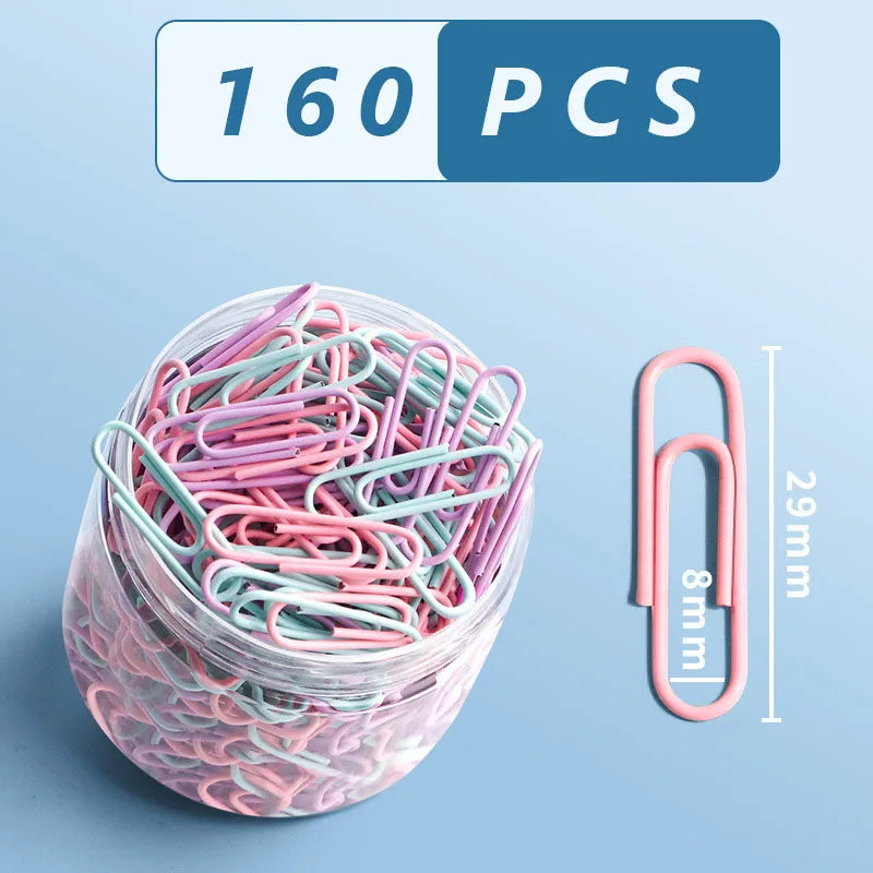 Paper Clips Aço Inoxidavel 160 Peças