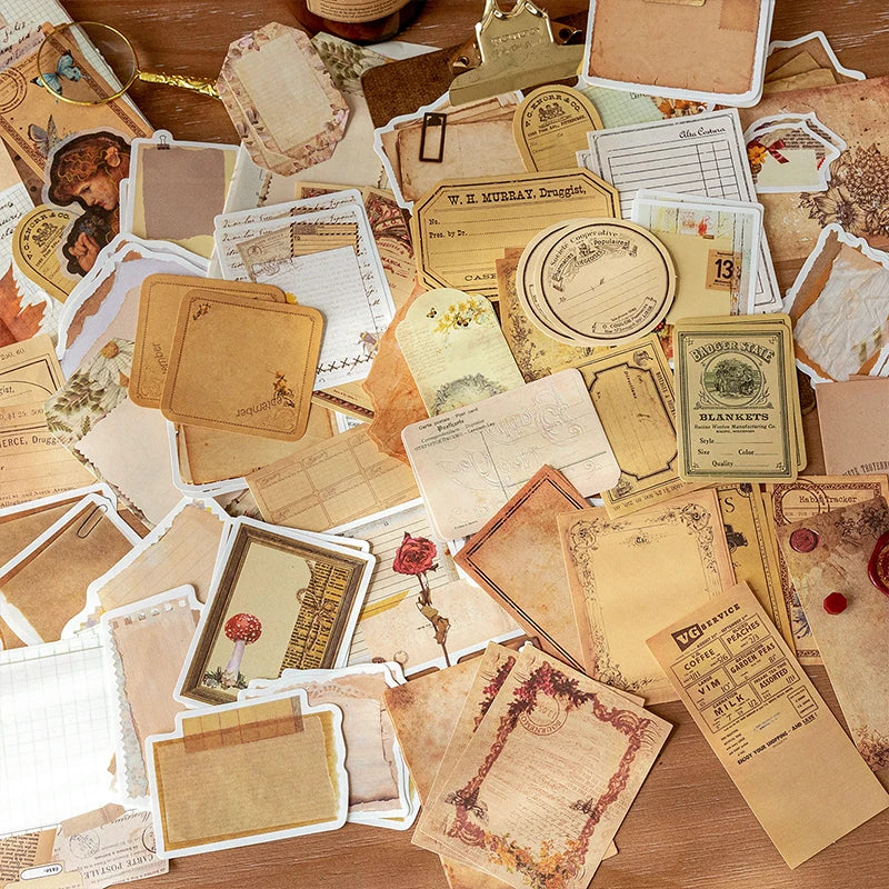 Bloco de notas decorativo Vintage Notes Collection Series