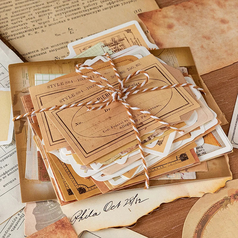 Bloco de notas decorativo Vintage Notes Collection Series